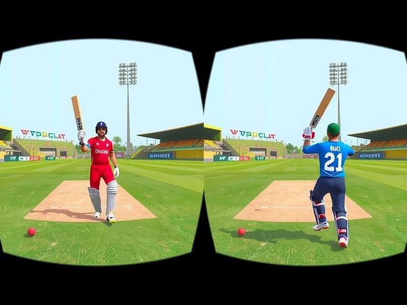 VR Cricket Dynamic Duo Gameplay